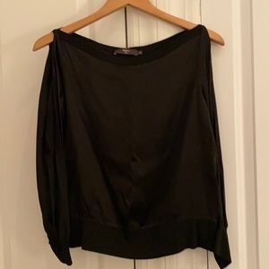 Kulson black open arm top